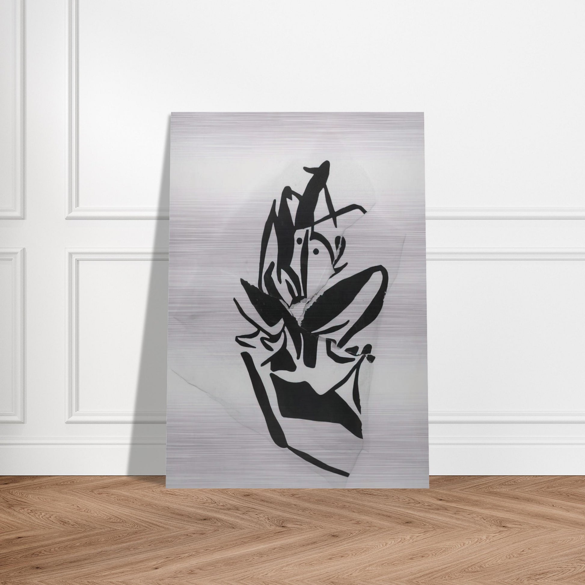 Torn-Up Woodcut - Jean Arp Brushed Aluminum Print - 70x100 cm / 28x40 inches | Jean Arp Aluminum Print | Jean Arp Prints