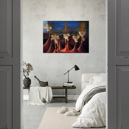 THE DESIRE - Remedios Varo Brushed Aluminum Print - 70x100 cm / 28x40 inches | Remedios Varo Aluminum Print | Remedios Varo Prints