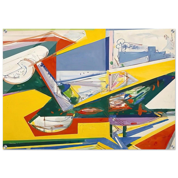 The Window - Hans Hofmann Acrylic Print - 70x100 cm / 28x40″ inches