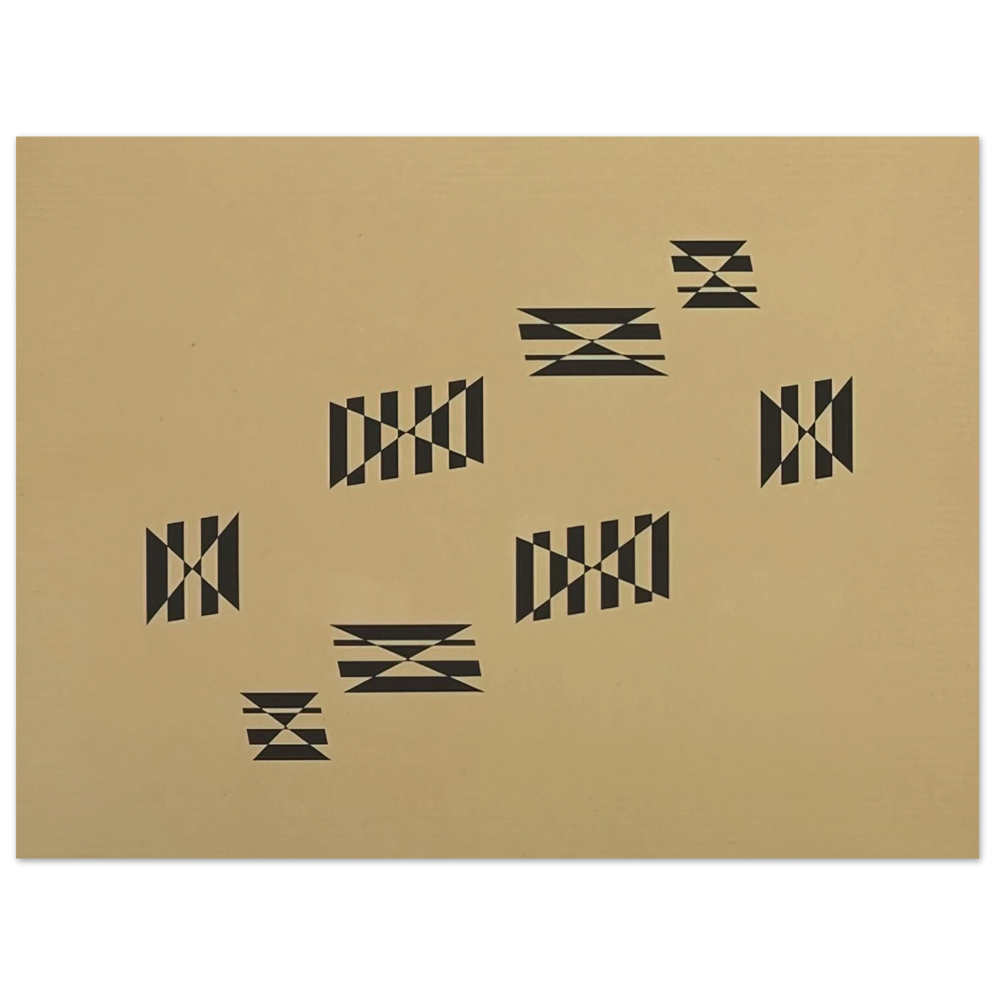 Helio Oiticica - Metaesquema - 1957 Fine Art Poster - Default Title