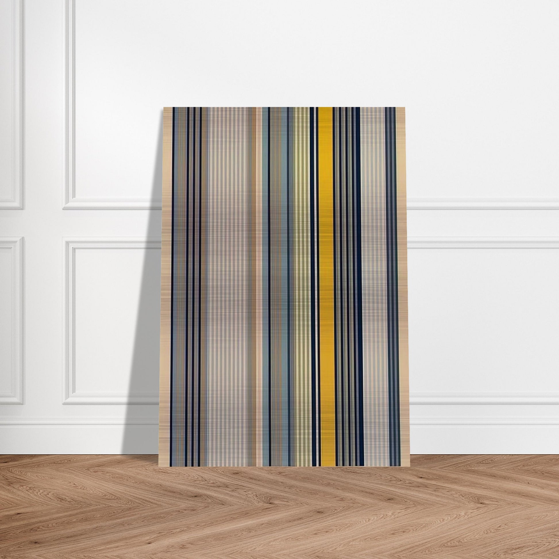 Signal - 1973 - Gene Davis Brushed Aluminum Print - 70x100 cm / 28x40 inches | Gene Davis Aluminum Print | Gene Davis Prints