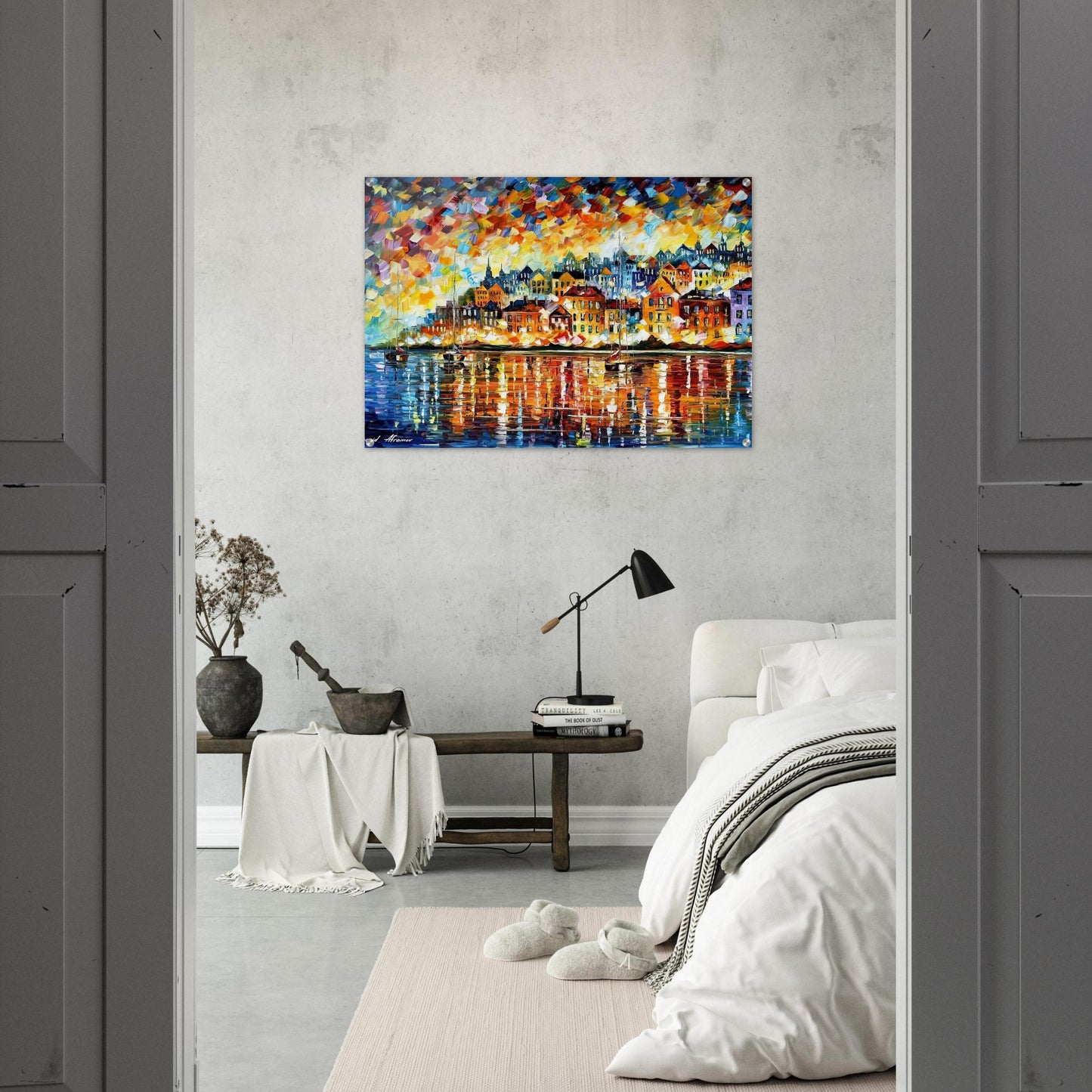 Leonid Afremov - Leonid Afremov Acrylic Print - 70x100 cm / 28x40″ inches | Leonid Afremov Wall Art | Leonid Afremov Prints