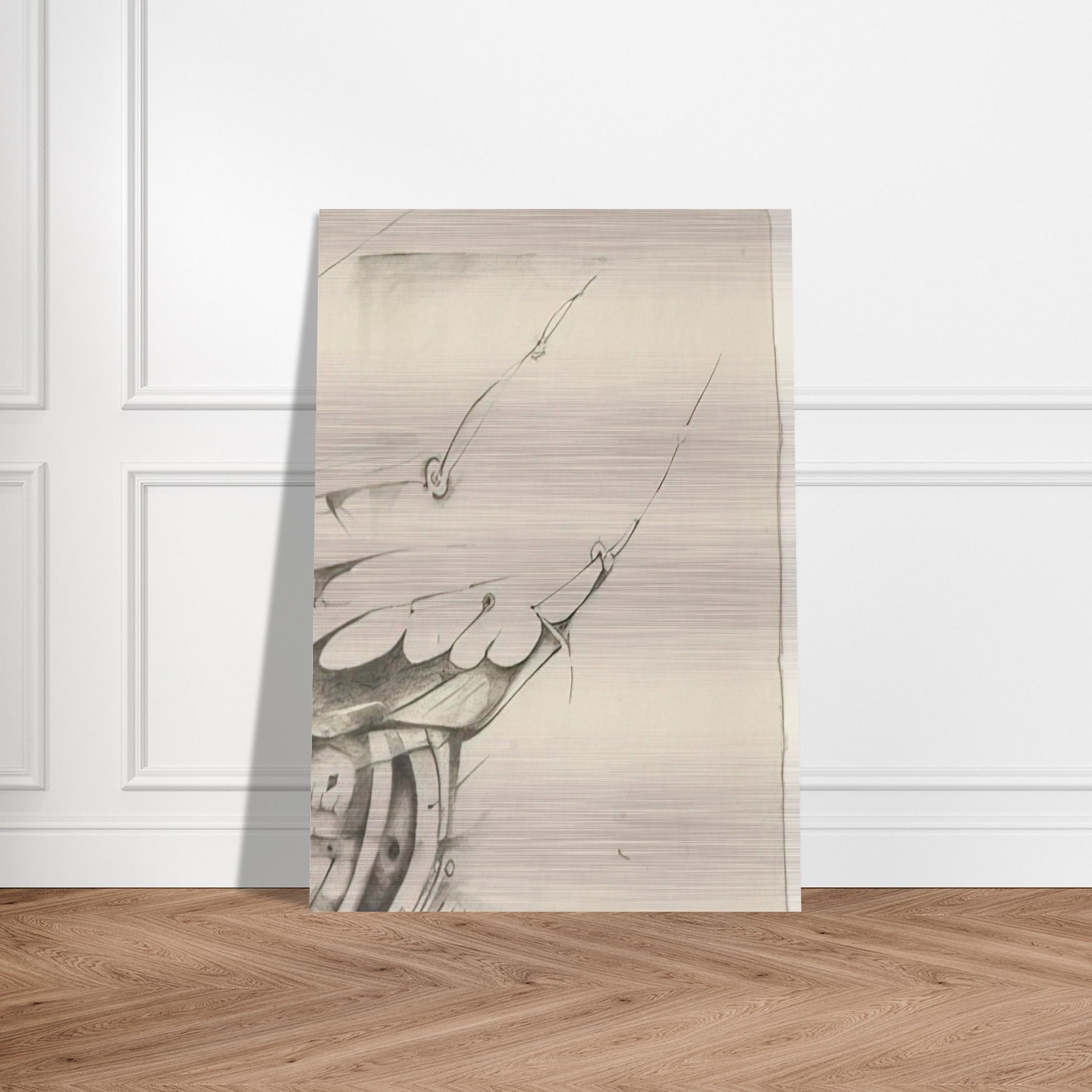 UNTITLED 1998 1 - Lee Bontecou Brushed Aluminum Print - 70x100 cm / 28x40 inches | Lee Bontecou Aluminum Print | Lee Bontecou Prints