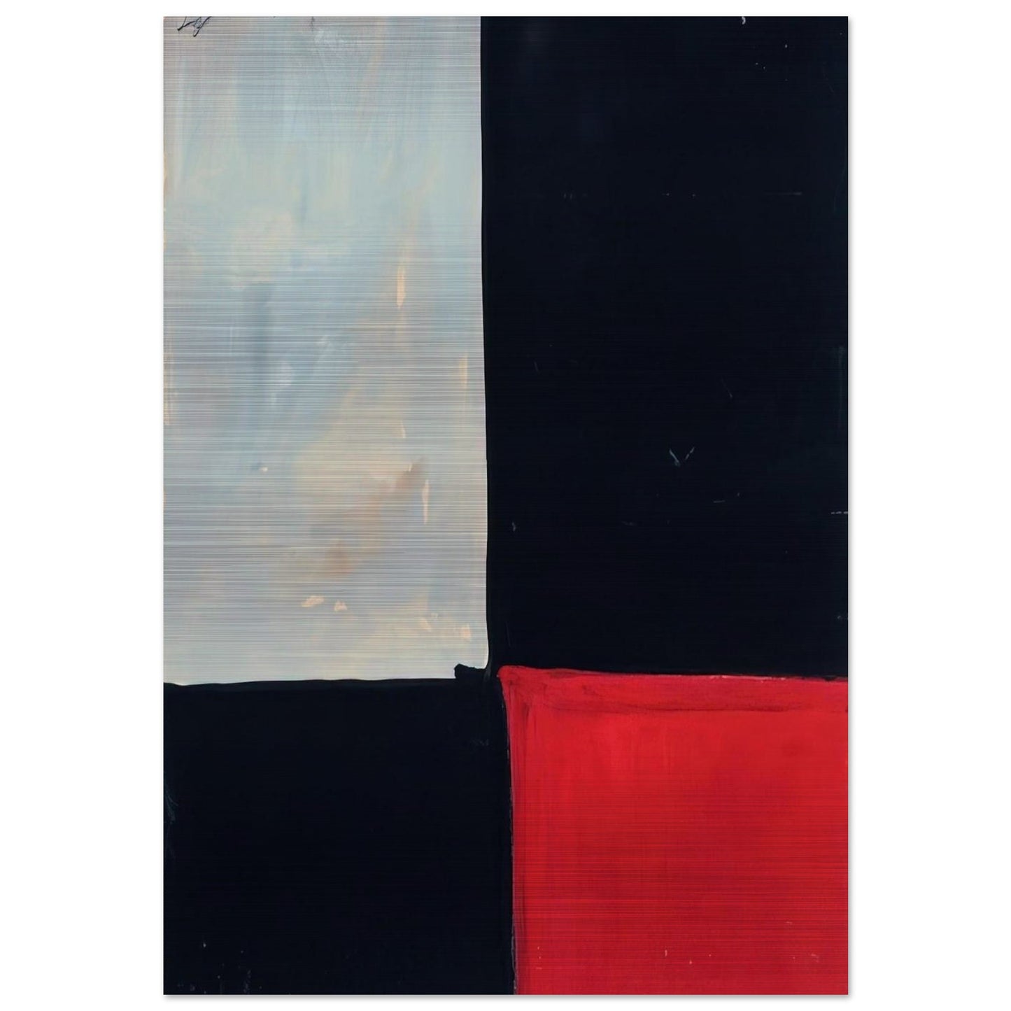 Untitled 04.B.0101 - 2004 - Gunther Forg Brushed Aluminum Print - 70x100 cm / 28x40 inches | Gunther Forg Aluminum Print | Gunther Forg Prints