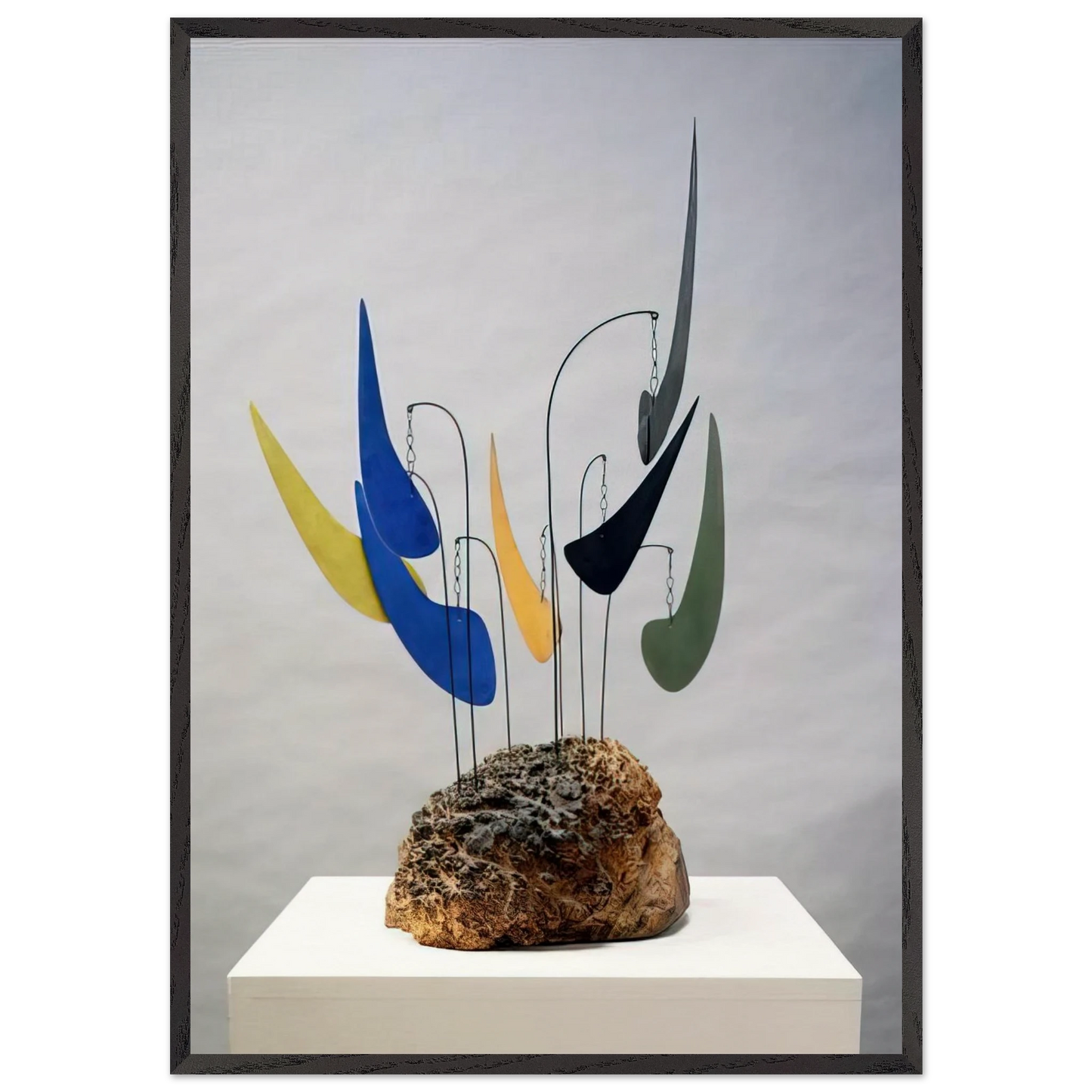 MYRTLE BURL 1941 - Alexander Calder Framed Art Print – Black Wooden Frame - Default Title - -Framed Art Print