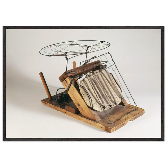 TOASTER 1942 - Alexander Calder Framed Art Print – Black Wooden Frame - Default Title - -Framed Art Print