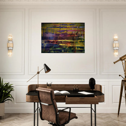 WALLACE BOURNES - Gerhard Richter Brushed Aluminum Print - 70x100 cm / 28x40 inches | Gerhard Richter Aluminum Print | Gerhard Richter Prints