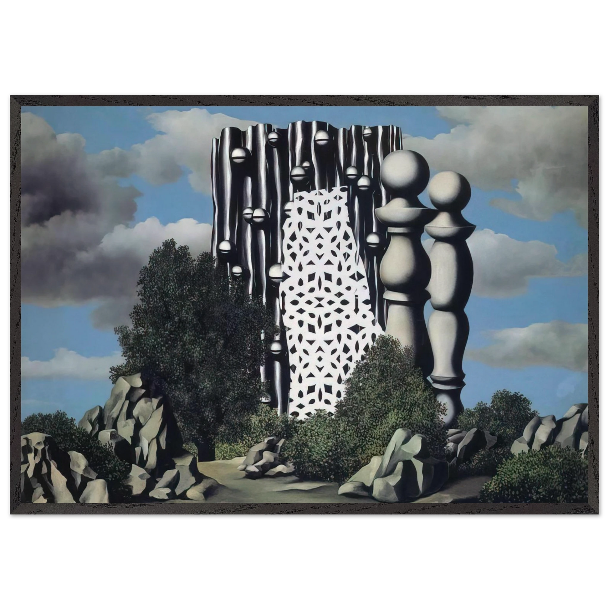 ANNUNCIATION 1930 - Rene Magritte Framed Art Print – Black Wooden Frame - Default Title - -Framed Art Print