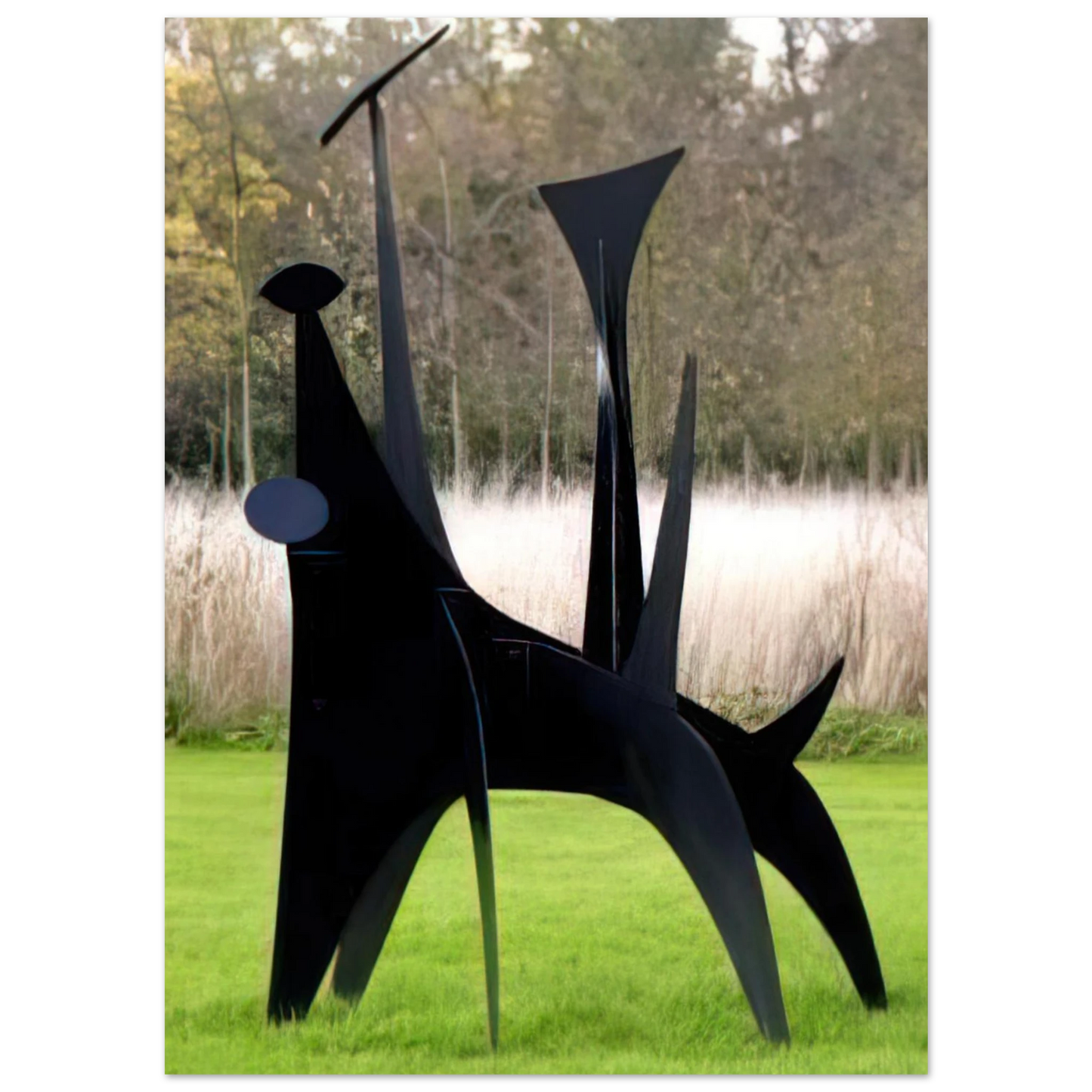Alexander Calder - THE DOG Fine Art Poster - 75x100 cm / 30x40 inches