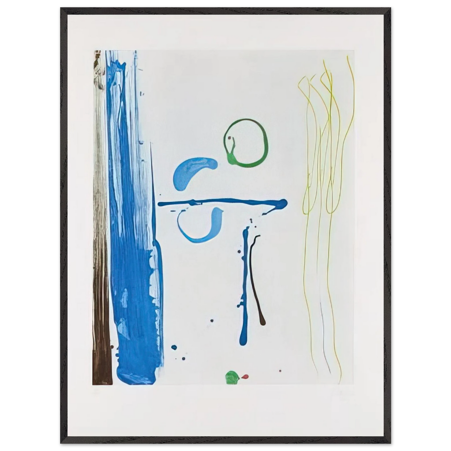 Helen Frankenthaler - Sunshine After Rain - 1987 Wall art - A3 (29.7 x 42  cm) - Fine Art Poster - -