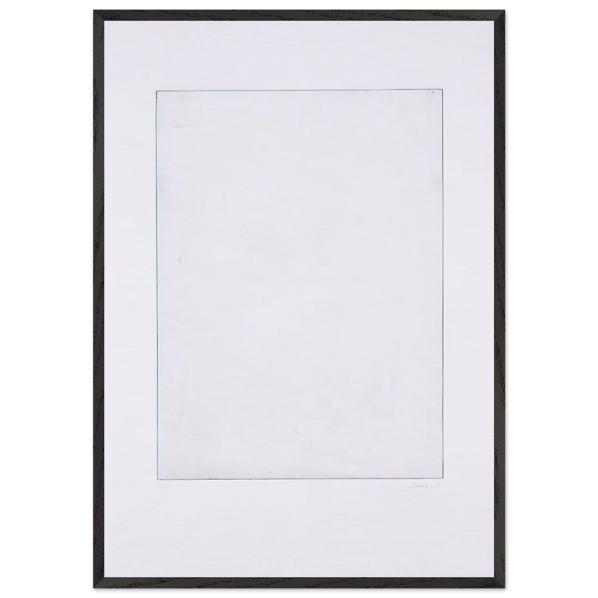Untitled e From Five Plates - 1973 - Brice Marden Framed Art Print – Black Wooden Frame - Default Title - -Framed Art Print