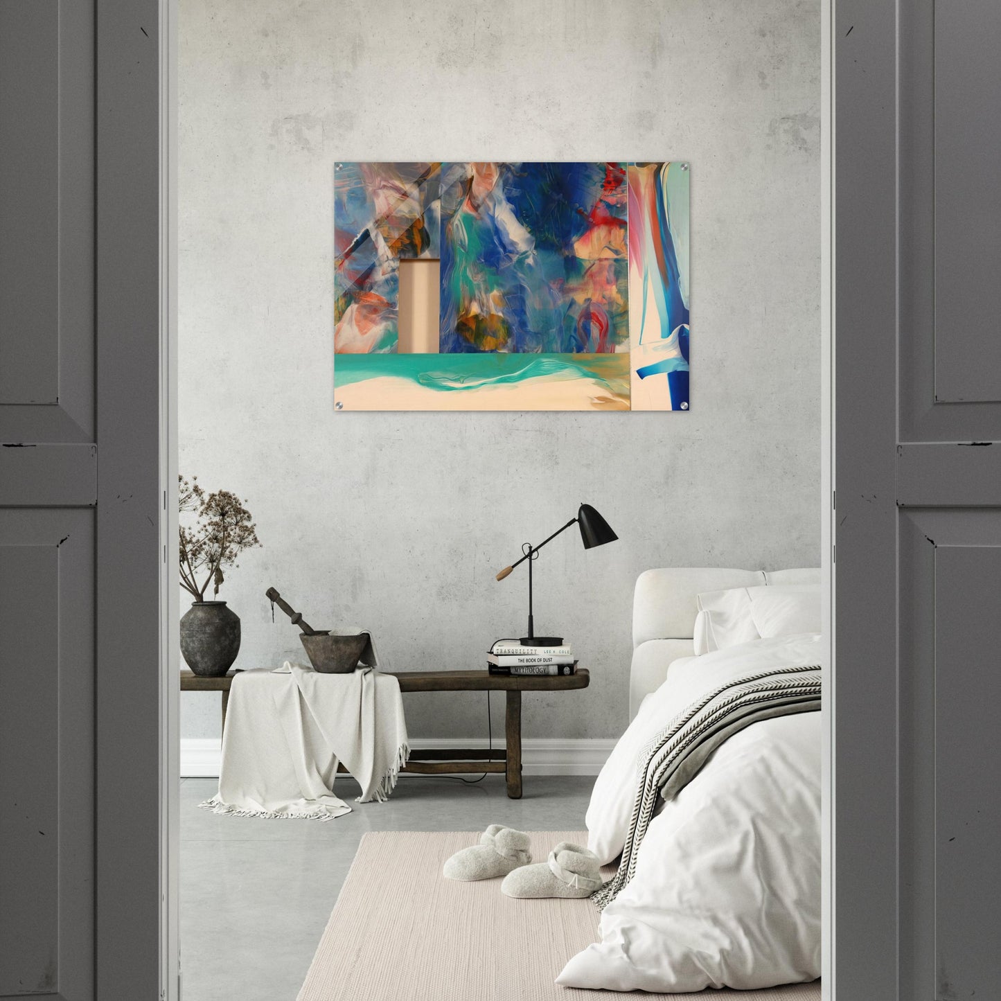 Icon - Sam Gilliam Acrylic Print - 70x100 cm / 28x40″ inches | Sam Gilliam Wall Art | Sam Gilliam Prints