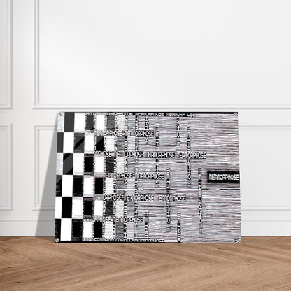 METAMORPHOSIS II EXCERPT 7 - MC Escher Acrylic Print - 70x100 cm / 28x40″ inches | MC Escher Wall Art | MC Escher Prints