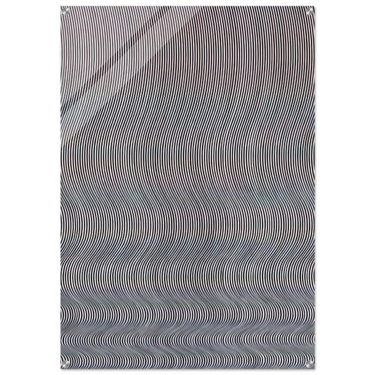 FALL 1963 - Bridget Riley Acrylic Print - 70x100 cm / 28x40″ inches