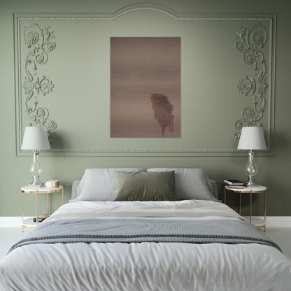 Pink Blend - 1972 - Robert Goodnough Brushed Aluminum Print - 70x100 cm / 28x40 inches | Robert Goodnough Aluminum Print | Robert Goodnough Prints