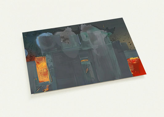 Janus, 1990- By Helen Frankenthaler Pack of 10 Post Cards | Helen Frankenthaler Post Cards | A6 (10.5 x 14.8 cm) - 4.1 x 5.8 inches