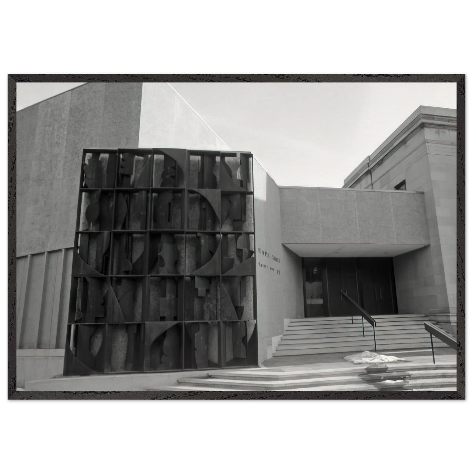 SKY COVENANT 1973 - Louise Nevelson Framed Art Print – Black Wooden Frame - Default Title - -Framed Art Print