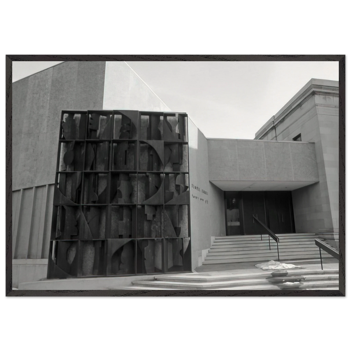 SKY COVENANT 1973 - Louise Nevelson 70x100 cm / 28x40 inches Framed Art Print – Black Wooden Frame