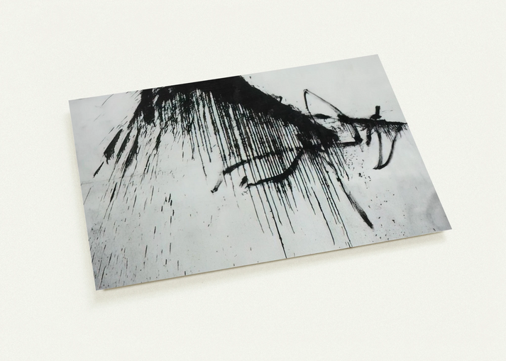 NIGHT IN THE HOTEL ABSTRACT IN BLACK AND WHITE By Salvador Dali Pack of 10 Post Cards | Salvador Dali Post Cards | A6 (10.5 x 14.8 cm) - 4.1 x 5.8 inches