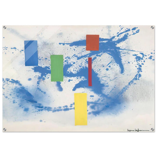 Love Poem - Hans Hofmann Acrylic Print - 70x100 cm / 28x40″ inches | Hans Hofmann Wall Art | Hans Hofmann Prints