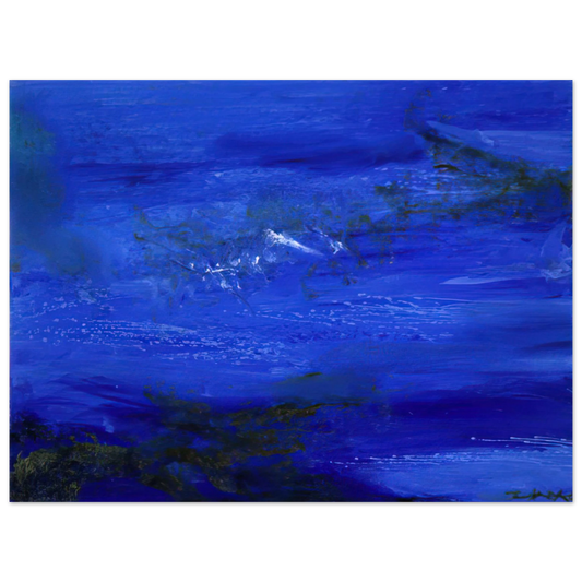 Zao Wou-Ki - 25 10 2002 2002 Fine Art Poster - Default Title