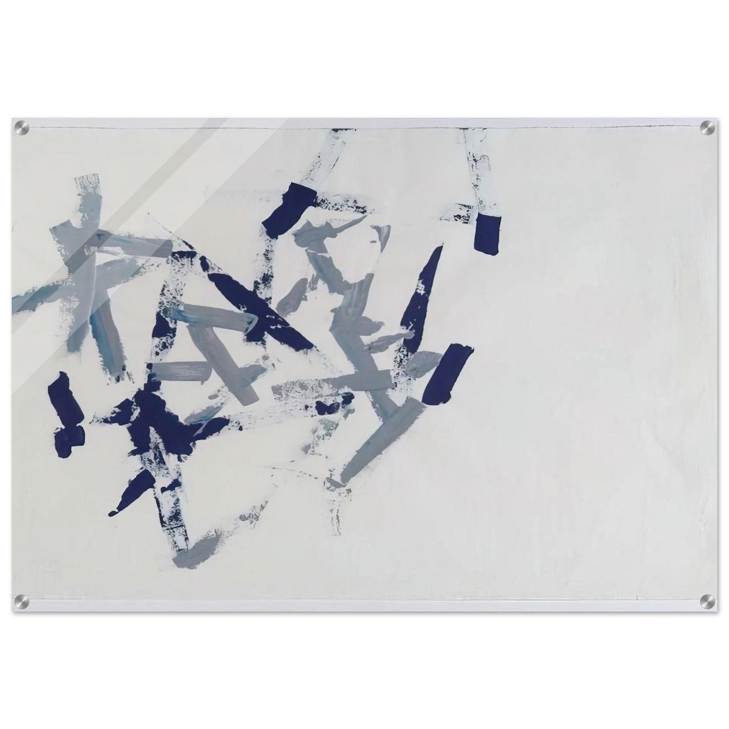 Untitled Free Structures - 1962 - Charlotte Posenenske Acrylic Print - 70x100 cm / 28x40″ inches | Charlotte Posenenske Wall Art | Charlotte Posenenske Prints