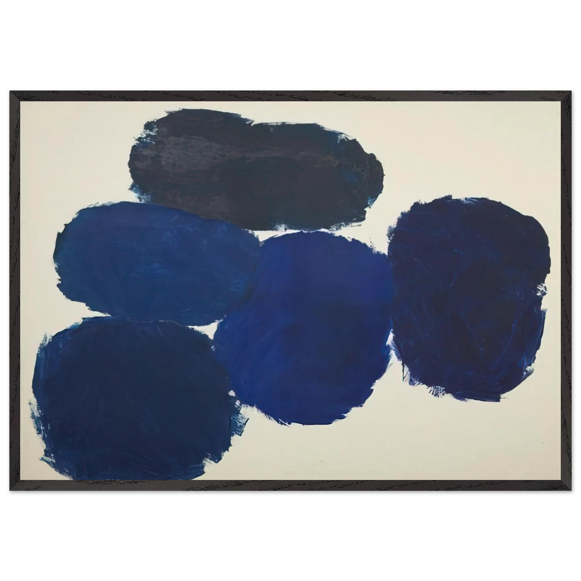 Untitled - 1959 N4 - Ray Parker Framed Art Print – Black Wooden Frame - Default Title - -Framed Art Print