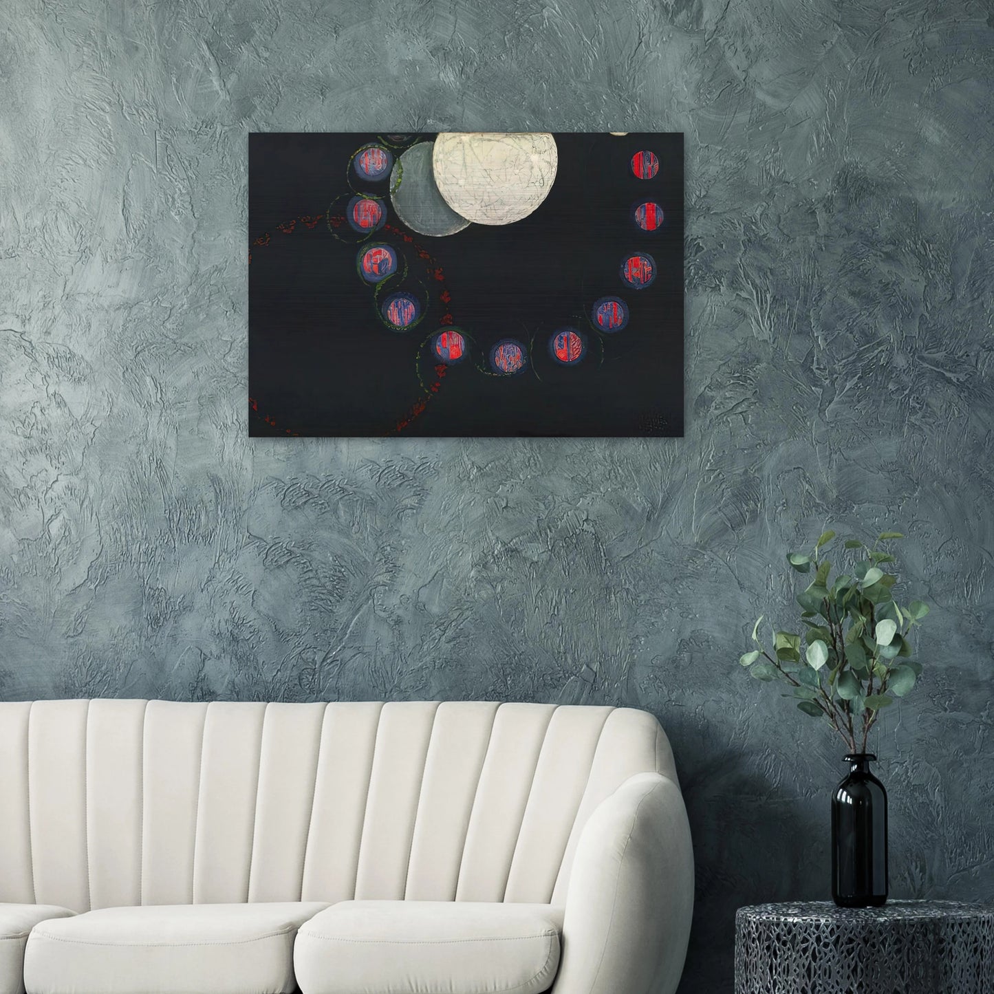 The First Step - Frantisek Kupka Brushed Aluminum Print - 70x100 cm / 28x40 inches | Frantisek Kupka Aluminum Print | Frantisek Kupka Prints