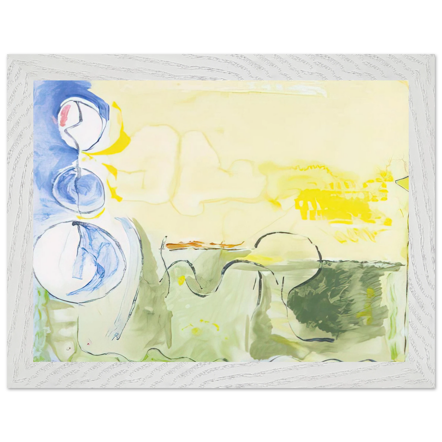 Helen Frankenthaler - Flotilla - 2006 Wall art - A2 (42 x 59.4  cm) - Fine Art Poster - -