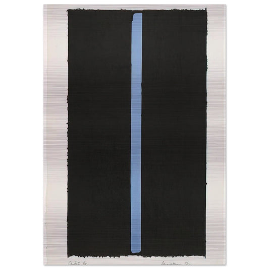 Canto II - Barnett Newman Brushed Aluminum Print - 70x100 cm / 28x40 inches | Barnett Newman Aluminum Print | Barnett Newman Prints