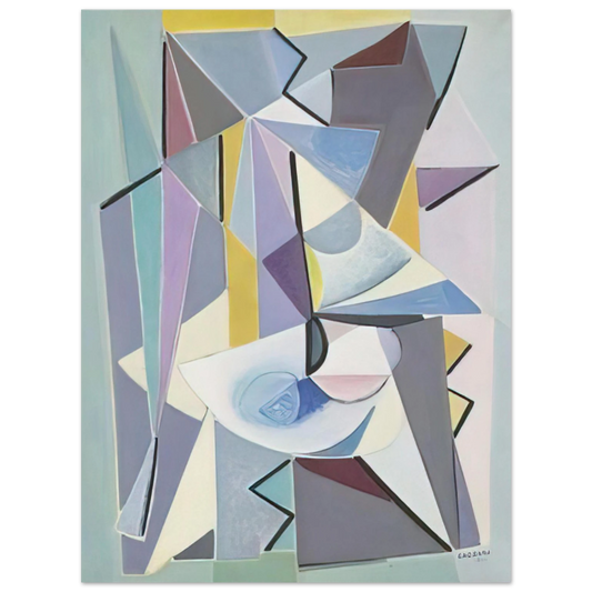 Bice Lazzari - Composizione - 1951 Fine Art Poster - Default Title