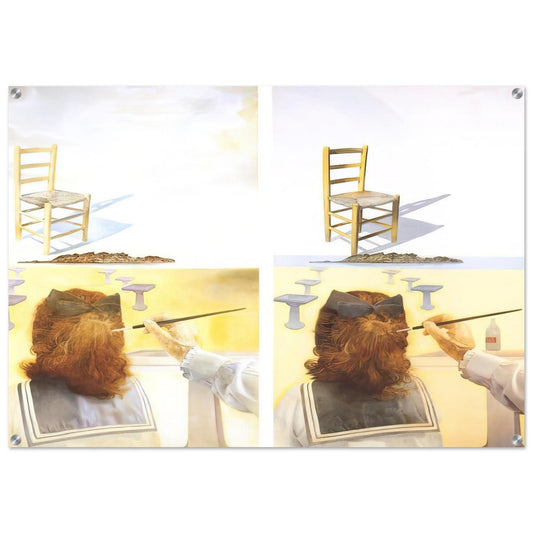 THE CHAIR - Salvador Dali Acrylic Print - 70x100 cm / 28x40″ inches | Salvador Dali Wall Art | Salvador Dali Prints