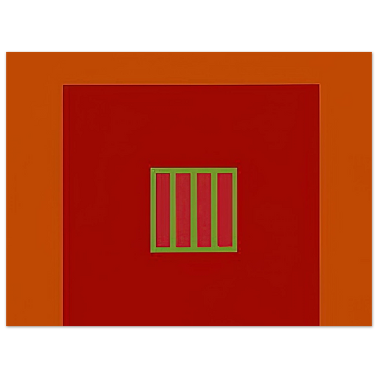 Peter Halley - Day-Glo Prison - 1982 Fine Art Poster - Default Title