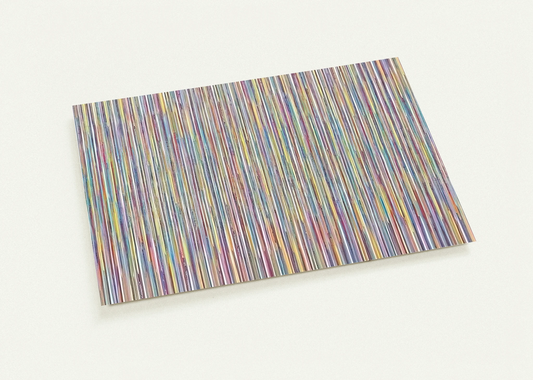 Monet's Garden - 1980 By Gene Davis Pack of 10 Post Cards | Gene Davis Post Cards | A6 (10.5 x 14.8 cm) - 4.1 x 5.8 inches