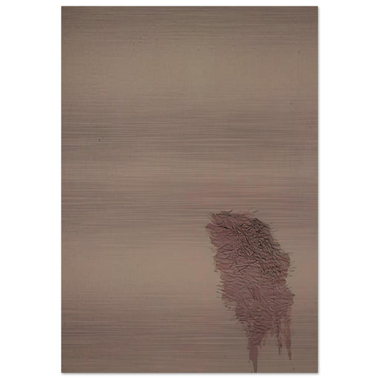 Pink Blend - 1972 - Robert Goodnough Brushed Aluminum Print - 70x100 cm / 28x40 inches | Robert Goodnough Aluminum Print | Robert Goodnough Prints