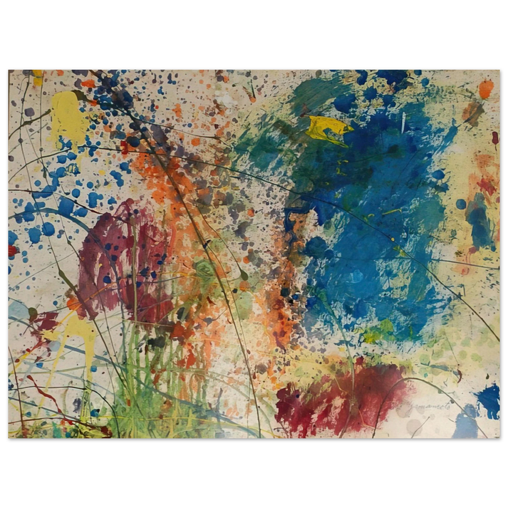 Taro Yamamoto - UNTITLED 1974  75x100 cm / 30x40inches Fine Art Poster