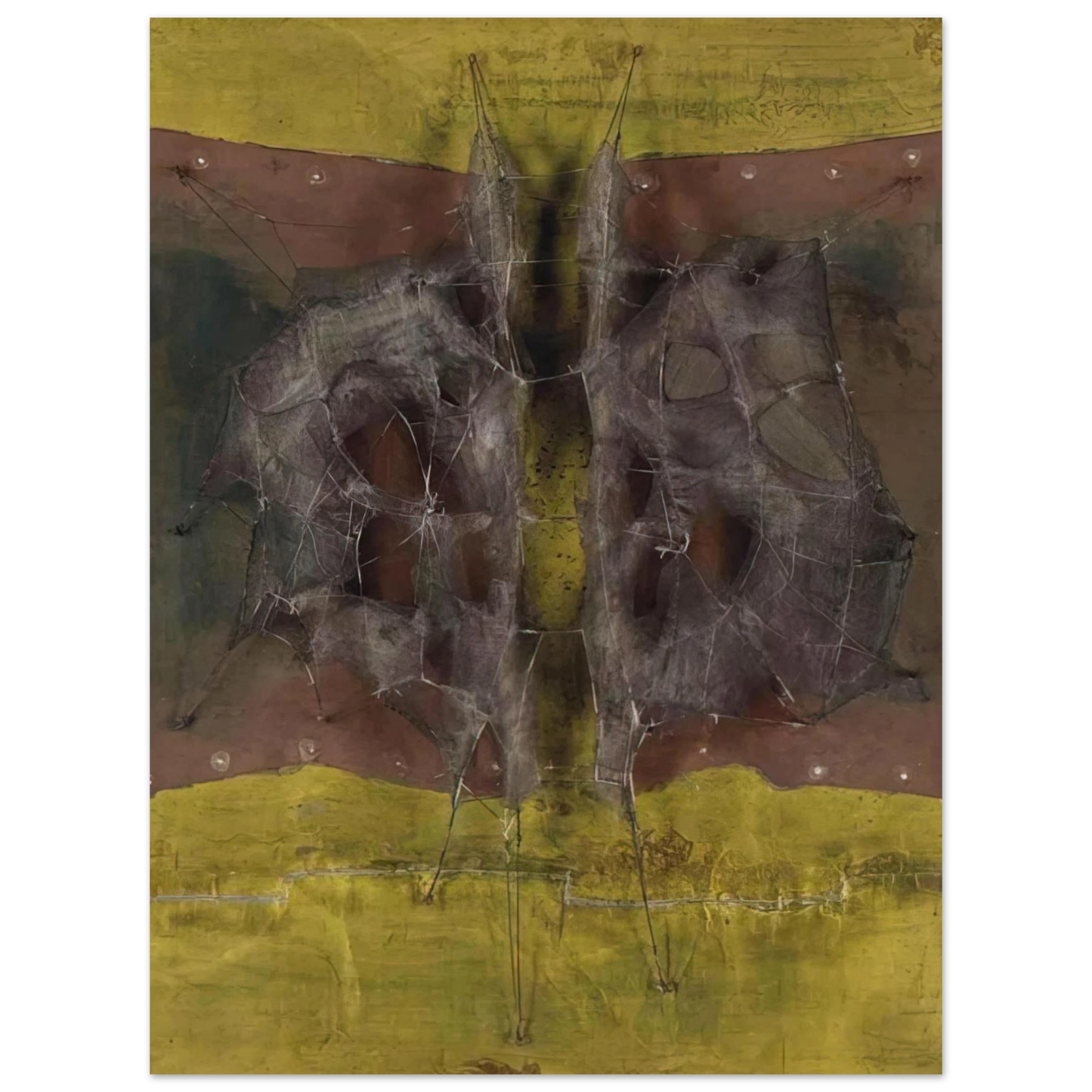 Manuel Rivera - Metamorphosis Medieval - 1961 Fine Art Poster - Default Title