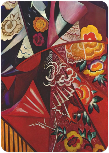 Espagnole - 1914 By Natalia Goncharova Pack of 10 Post Cards | Natalia Goncharova Post Cards | A6 (10.5 x 14.8 cm) - 4.1 x 5.8 inches