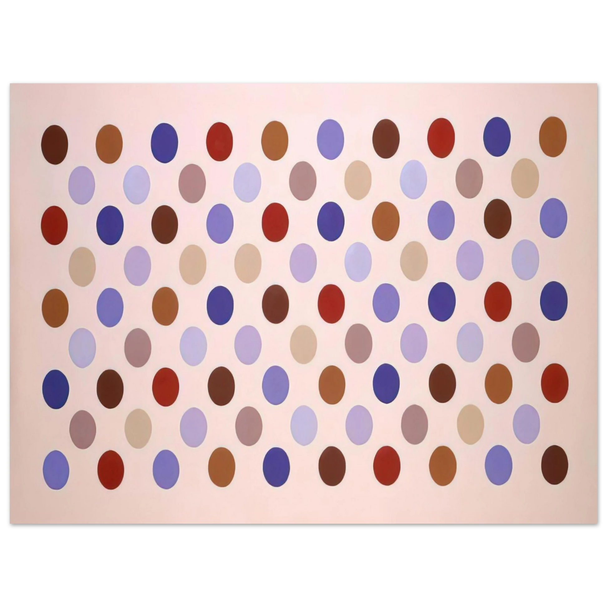 Thomas Downing - Grid #8 - 1969 Fine Art Poster - Default Title