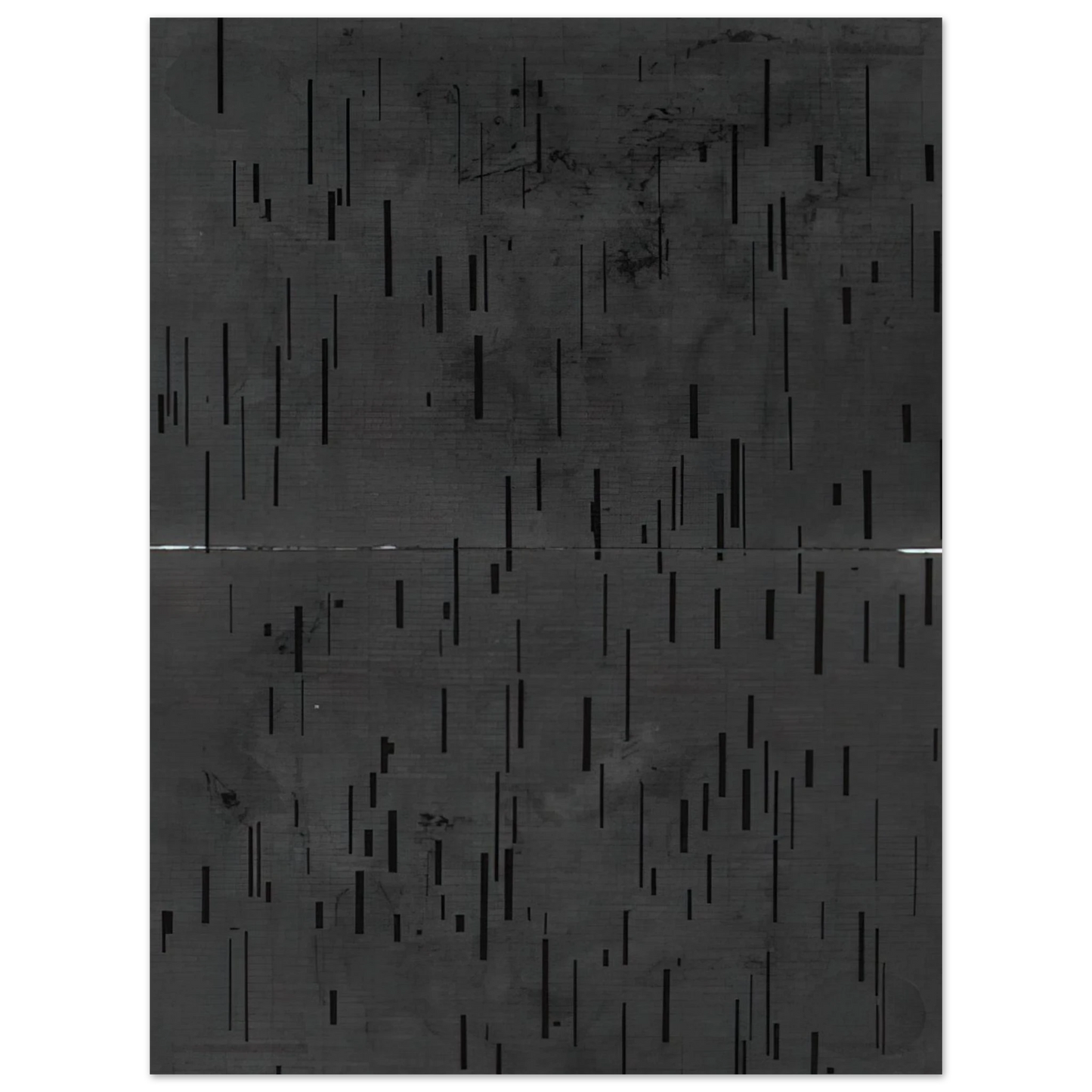 John Cage - Global Village 1-36 - Abstract Expressionism Fine Art Poster - Default Title