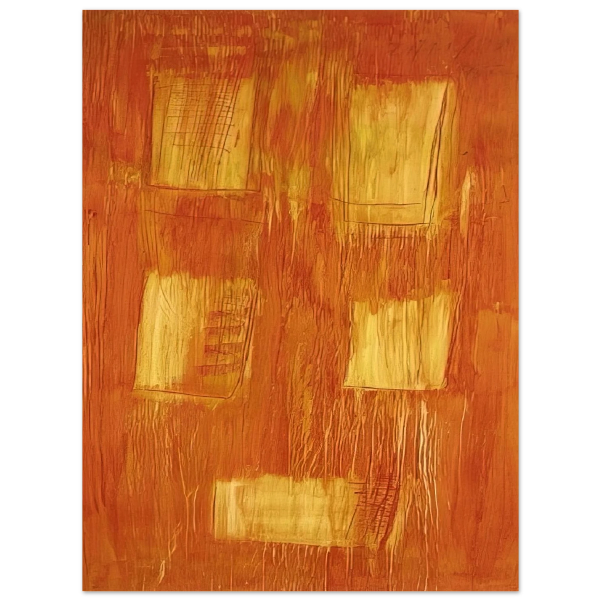 Gunther Forg - Untitled Cansons - Abstract Expressionism Fine Art Poster - Default Title
