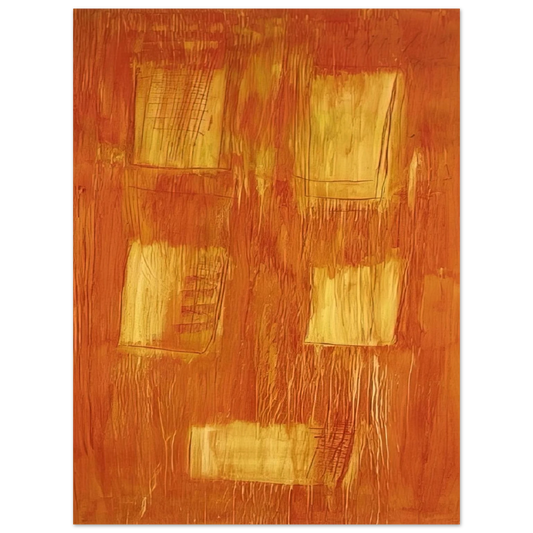 Gunther Forg - Untitled Cansons - Abstract Expressionism Fine Art Poster - Default Title