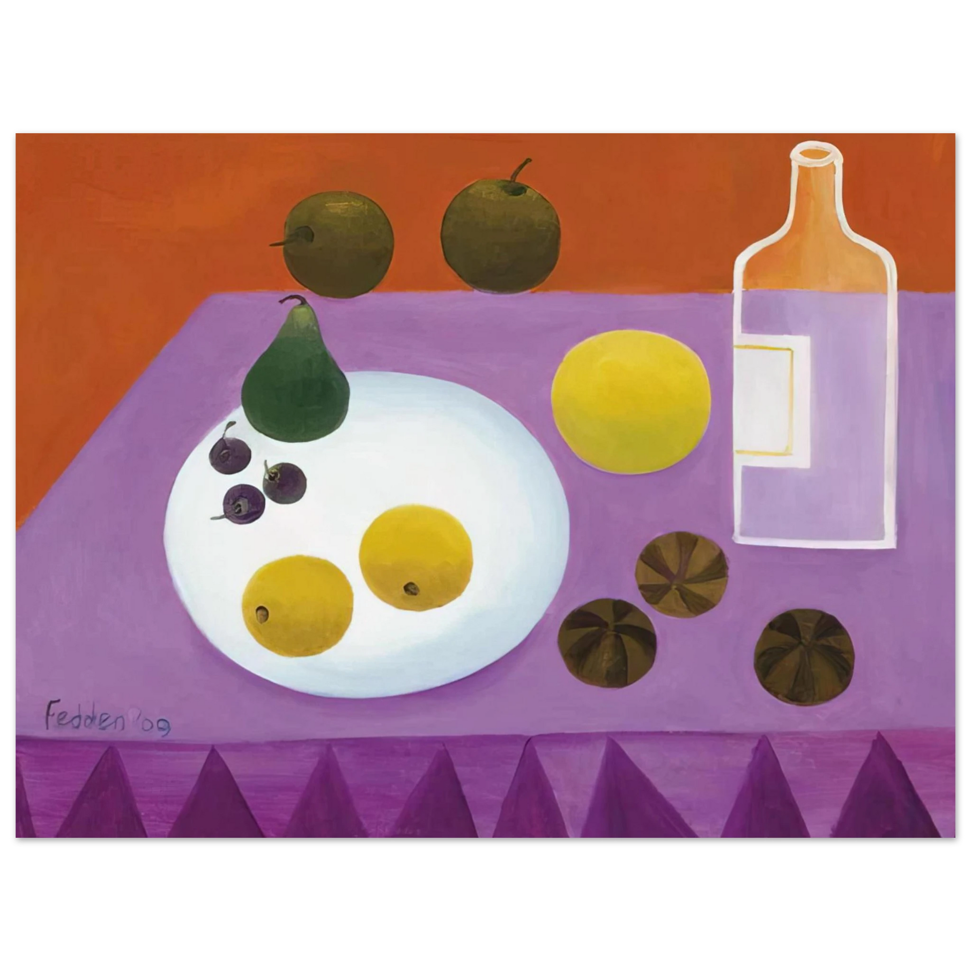 Mary Fedden - Fruit - 2009 Fine Art Poster - Default Title