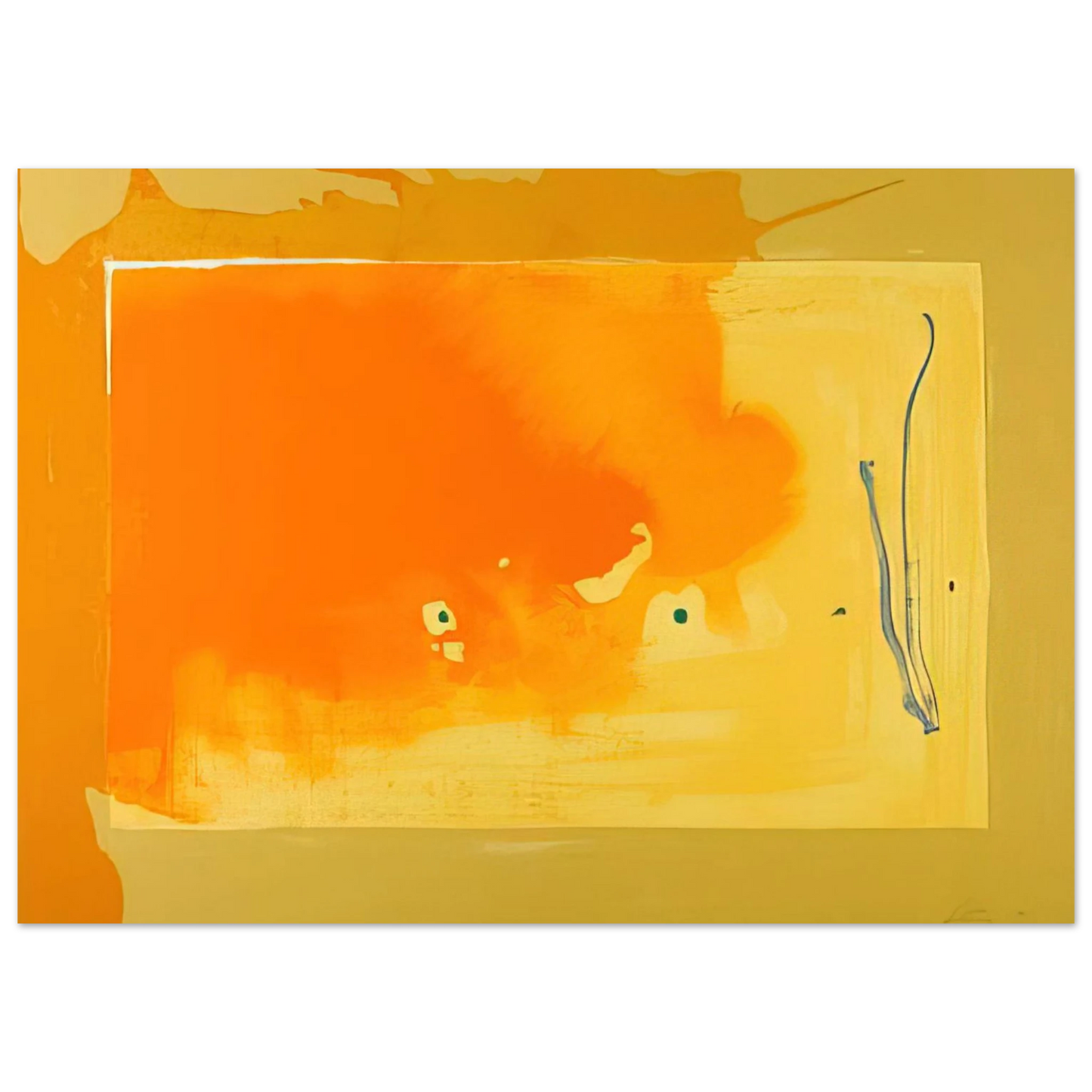 Helen Frankenthaler - Bilbao - 1998 Wall art - 40x50 cm / 16x20 inches - Fine Art Poster - -