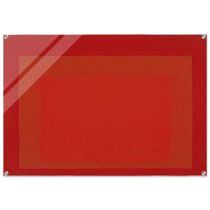 STUDY FOR HOMAGE TO THE SQUARE 1972 - Josef Albers Acrylic Print - 70x100 cm / 28x40″ inches