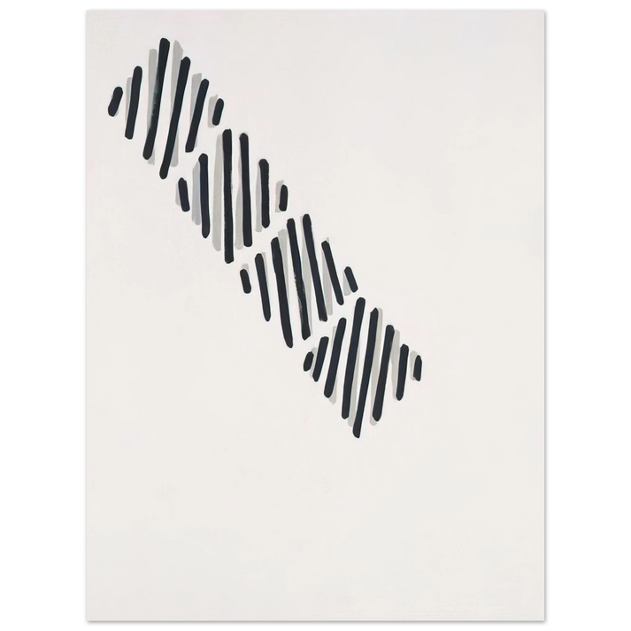 Martin Barre - 72.73.D - 160 X 148 - 1973  75x100 cm / 30x40inches Fine Art Poster