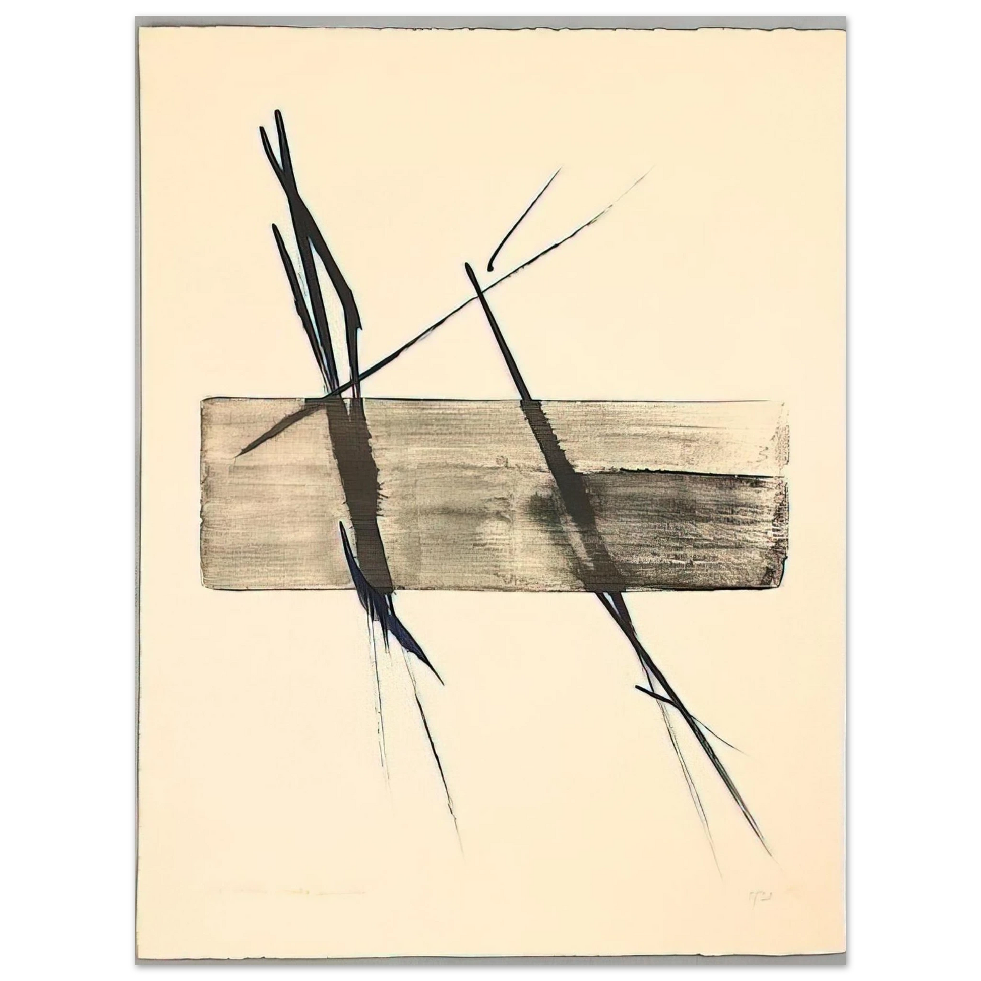 Toko Shinoda - Beyond - Abstract Expressionism Fine Art Poster - Default Title