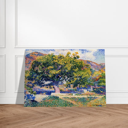 Around My House - Henri-Edmond Cross Brushed Aluminum Print - 70x100 cm / 28x40 inches | Henri-Edmond Cross Aluminum Print | Henri-Edmond Cross Prints