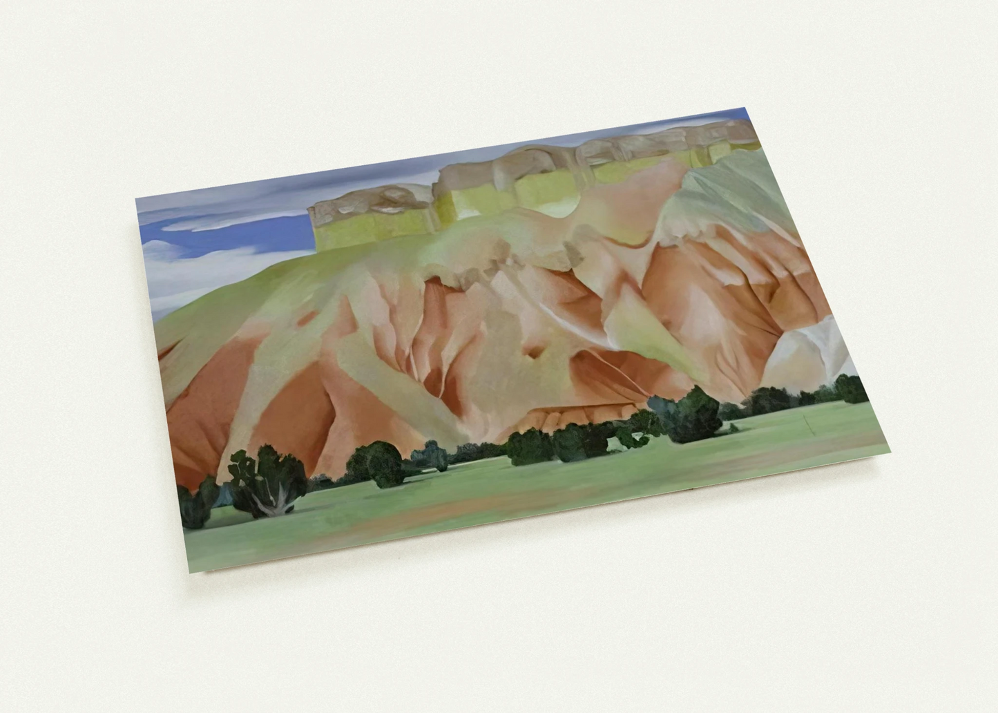 My Backyard By Georgia O'Keeffe Pack of 10 Post Cards | Georgia O'Keeffe Post Cards | A6 (10.5 x 14.8 cm) - 4.1 x 5.8 inches