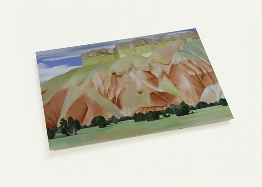 My Backyard By Georgia O'Keeffe Pack of 10 Post Cards | Georgia O'Keeffe Post Cards | A6 (10.5 x 14.8 cm) - 4.1 x 5.8 inches